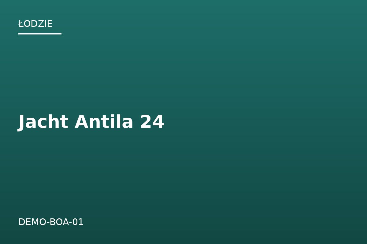 Jacht Antila 24