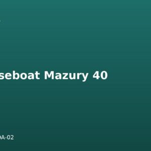Houseboat Mazury 40