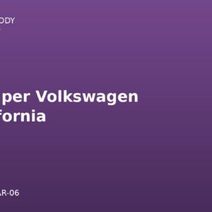 Kamper Volkswagen California