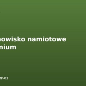 Stanowisko namiotowe premium