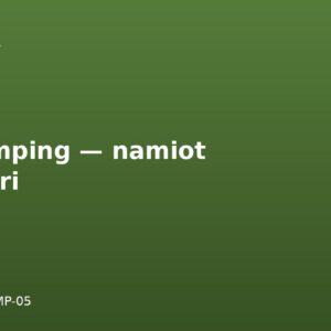 Glamping — namiot safari
